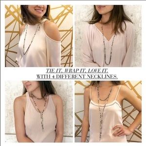 Stella & Dot Amelie Lariat Necklace